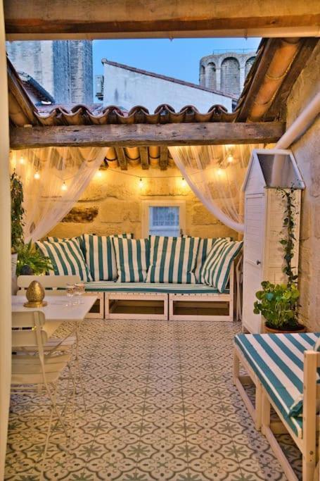 Appartement-Terrasse Centre Historique Uzès Kültér fotó